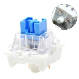 20/50/100pcs Keyboard Switch Keyboard Clicker Key Replacement 3 Pin Tactile Switch Plastic For Replacement Accessories