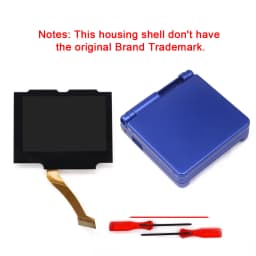 HISPEEDIDO Pre-Laminated IPS 3.0 inch V5 Real Drop in Screen For GBA SP LCD Replacement Kits Build in OSD Menu Easy to Install