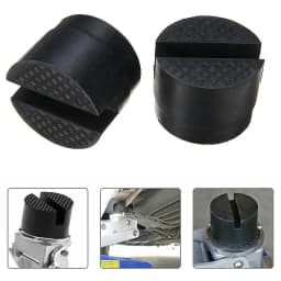 Universal Car Lift Jack Stand Rubber Pads Frame Protector Adapter Floor Slotted Car Jack Rubber Pad For Lexus Subaru Fiat Volvo