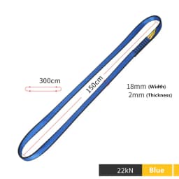 XINDA 22KN Professional Outdoor Rock Climbing Equipment Sling Belt Protective Supplies High Strength Wearable Belts
