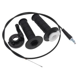 7/8" 22mm Hand Grip With Throttle With Twist Cable For 50cc 110cc 125cc 250cc ATV Quad Pit Dirt Bike Motorcycle Motocross Racing