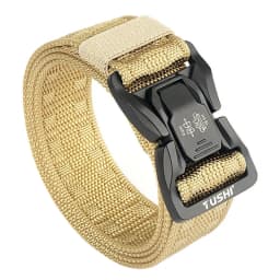 VATLTY New Tactical Outdoor Belt for Men Alloy Buckle Quick Release Combat Casual Belt Jeans Black Waistband Girdles Male