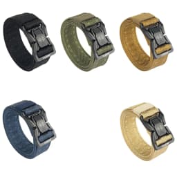 VATLTY New Tactical Outdoor Belt for Men Alloy Buckle Quick Release Combat Casual Belt Jeans Black Waistband Girdles Male