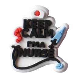 2pcs PVC shoes charms Accessories doctor medical ambulance nurse uniform Band-Aid for pencilbox cup clogs shoe Decorations