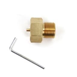 New Commercial CO2 Tank Cyclinder RPV Residual Pressure Valve Push Pin Adaptor for Filling Charging W21.8 to W21.8