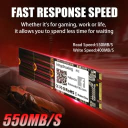 Kingchuxing SSD M2 NGFF 128GB 256GB 2242 2260 2280 Internal Solid State Drive 512GB 1TB 2TB Hard Disk Drive for Laptop Desktop