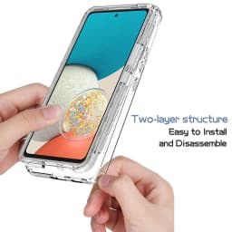 Armor Shockproof Case For Samsung Galaxy A53 A33 A23 A13 A12 A22 A32 A42 A52 A72 A51 A71 A21S TPU Plastic Clear Back Cover