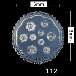 1pc MD01-66 Flower Rose Bowknot Bat Butterfly 3D Acrylic Nail Mold Nail Art Decorations DIY Silicone Nail Art