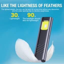 LED COB Flashlight Type C Rechargeable 600LM Portable Mini Torch Pocket Lantern Flood Work Light With Magnet For Emergency
