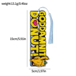 Dungeon Crawler Carl Acrylic Bookmark Reading Supplies Book Accessory School Supplies Aesthetic Stationery Things for Books