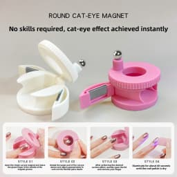 Upgraded Automatic Cat Eye Nail Tool New Multi-Functional Powerful Magnet for Attracting Wide-Beam French Manicure Nail Magnet
