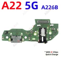 Dock USB Charger Board Port Connector Charging Flex Cable For Samsung Galaxy A20 A21 A22 A23 A24 A25 A26 A266B A226B A235F US EU