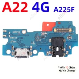 Dock USB Charger Board Port Connector Charging Flex Cable For Samsung Galaxy A20 A21 A22 A23 A24 A25 A26 A266B A226B A235F US EU