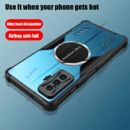 For POCO F4 GT Case Transparent Clear Heat Dissipation Protection Back Cover for POCO F4 GT Case