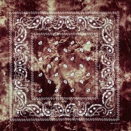 New Design Tie Dye Cashew Paisley Hip Hop 100% Cotton Square Bandana Scarf Unisex Headband Gifts For Men/Boys/Girls
