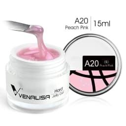 15ml VENALISA Jelly Builder Nude Color UV Construction Gel Glitter Extension Camouflage Soak Off Fast Building Gel Varnish
