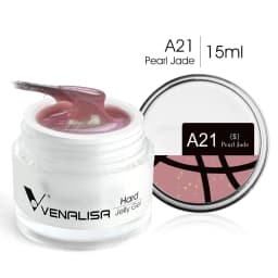 15ml VENALISA Jelly Builder Nude Color UV Construction Gel Glitter Extension Camouflage Soak Off Fast Building Gel Varnish