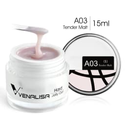 15ml VENALISA Jelly Builder Nude Color UV Construction Gel Glitter Extension Camouflage Soak Off Fast Building Gel Varnish