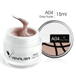 15ml VENALISA Jelly Builder Nude Color UV Construction Gel Glitter Extension Camouflage Soak Off Fast Building Gel Varnish