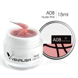 15ml VENALISA Jelly Builder Nude Color UV Construction Gel Glitter Extension Camouflage Soak Off Fast Building Gel Varnish