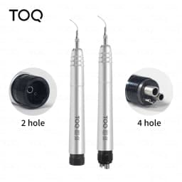 Dental Ultrasonic Air Scaler with 3 Tips Tooth Calculus Remover Cleaning Tool Handpiece Whiten Tooth Cleaner Dentist Lab