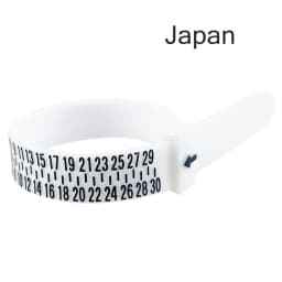 UK USA British American European Standard Measurement Belt Bracelet Rings Sizer Finger Size Screening Jewellery Tool Custom Logo