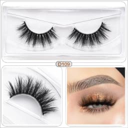 E11 Mink Lash Fluffy Wispy Eyelashes Vegan Cruelty-Free 3D Mink Lashes Cross Eyelash Extension Lashes Mink False Eyelash Makeup