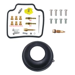 HONDA DOMINATOR 650 NX650 Carburetor Repair Kit Float Aircut off Diaphragm Parts 1988-1994