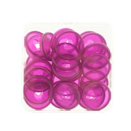 Fromthenon Binder Notebook Plastic Disc Rings 28/32/24mm Macaroon Color Binding Discs in Heart Shape for Mushroom Hole Planner