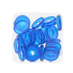 Fromthenon Binder Notebook Plastic Disc Rings 28/32/24mm Macaroon Color Binding Discs in Heart Shape for Mushroom Hole Planner