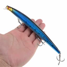 1pcs New Big Laser Minnow Fishing Lures 18cm/24g Fishing Hard Bait Crankbaits Isca Artificiais Pesca Sea Wobbler Swimming Baits