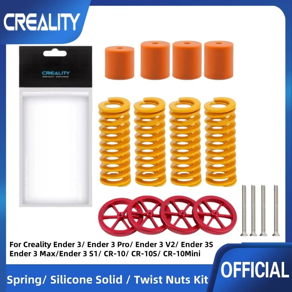 Creality Ender 3 Pro Springs Upgrade, 3D Printer Bed Springs,Ender 3 Bed Leveling Springs Compatible for Ender 3 Series/ CR-10