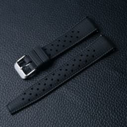 CLASSIC TROPICAL STYLE FKM WATCH STRAP 18mm 20mm 22mm Watch Band for Seiko for Oris Citizen Replacement Watchbands Bracelet Belt
