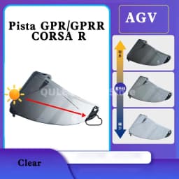 Photochromic Helmet Visor for AGV K1/K3SV/K5/K5S/K6/K6S Replacement Visor Pista GPR/GPRR CORSA R Visera Casco Moto Night Vision