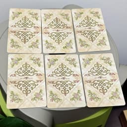 Old Style Tarot Deck Double-sided Embossed 79 Pcs Vintage Illustrations Highlight Clear Symbolism Packed In Rigid Box 12*7cm