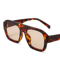 Square Big Size Sunglasses Lady's Popular Retro Suneyeglass Outdoors Sports Riding Goggle Men Sunscreen Vacation UV400 #301309
