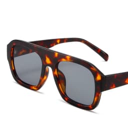 Square Big Size Sunglasses Lady's Popular Retro Suneyeglass Outdoors Sports Riding Goggle Men Sunscreen Vacation UV400 #301309