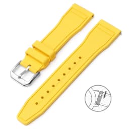 Quick Release Watch Straps for IWC PILOT Portugal PORTOFINO 20mm 21mm 22mm Premium Grade Rubber Bands Waterproof Sport Bracelets