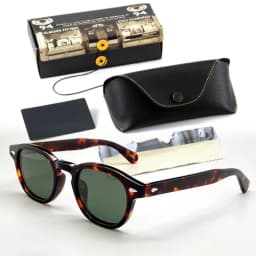 Polarized Sunglasses Men Lemtosh Johnny Depp Brand Sun Glasses Lens Woman Luxury Vintage Acetate Driver's Shade