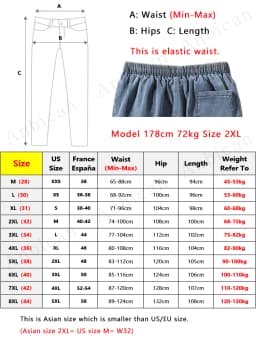 Big Size Men's Jogger Jeans 6XL 7XL 8XL Streetwear Black Blue Casual Denim Cargo Pants Stretch Cotton Taper Jeans Baggy Trousers