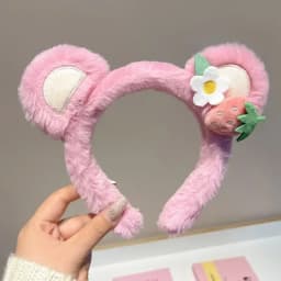 Disney Cartoon Winnie the Pooh Headband Girls Suelly Plush Ears Hair Bands Baby Eeyore Headwear Kid Fall Winter Hair Accessories