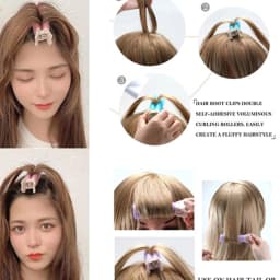 Natural Hair Root Fluffy Clips Hairpin Curly Hair Rollers Culers Bangs Hair Styling Hairs Lazy Korean Styling Hair Accessories
