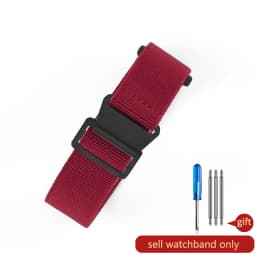Wear-resistant Elastic Nylon Watch Strap for Rolex Water Ghost Tudor Series 60s French Parachute Bag Strap 18 20 22mm