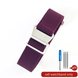 Wear-resistant Elastic Nylon Watch Strap for Rolex Water Ghost Tudor Series 60s French Parachute Bag Strap 18 20 22mm