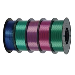 KINGROON Silk Tri-color PLA Filament 3D Printer 1.75mm 1KG/roll Silk PLA Filament Plastic Material 3D Printing Special Color