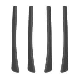 4 Count Eyeglasses Temple Tips Sleeve Soft Silicone Strong and Durable Lenghth 69mm Comfortable Lightweight Accessory Elastic