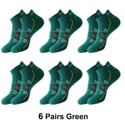 6 Pairs Socks Men Cotton Sport Casual Ankle Short Socks Breathable Mesh Spring Summer Ankle Sports Sockke Gift