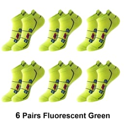 6 Pairs Socks Men Cotton Sport Casual Ankle Short Socks Breathable Mesh Spring Summer Ankle Sports Sockke Gift
