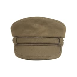 Wholesale Retro 2024 Navy Peaked Sailor Cap Men Women Spring Army Hat Male Canvas Grey Eagle Belt Locomotive Casquette