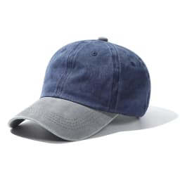 Hip Hop Letter Embroidery Baseball Caps Outdoor Sports Summer Distressed Faded Hats Adjustable Denim Sunscreen Hats Men Women